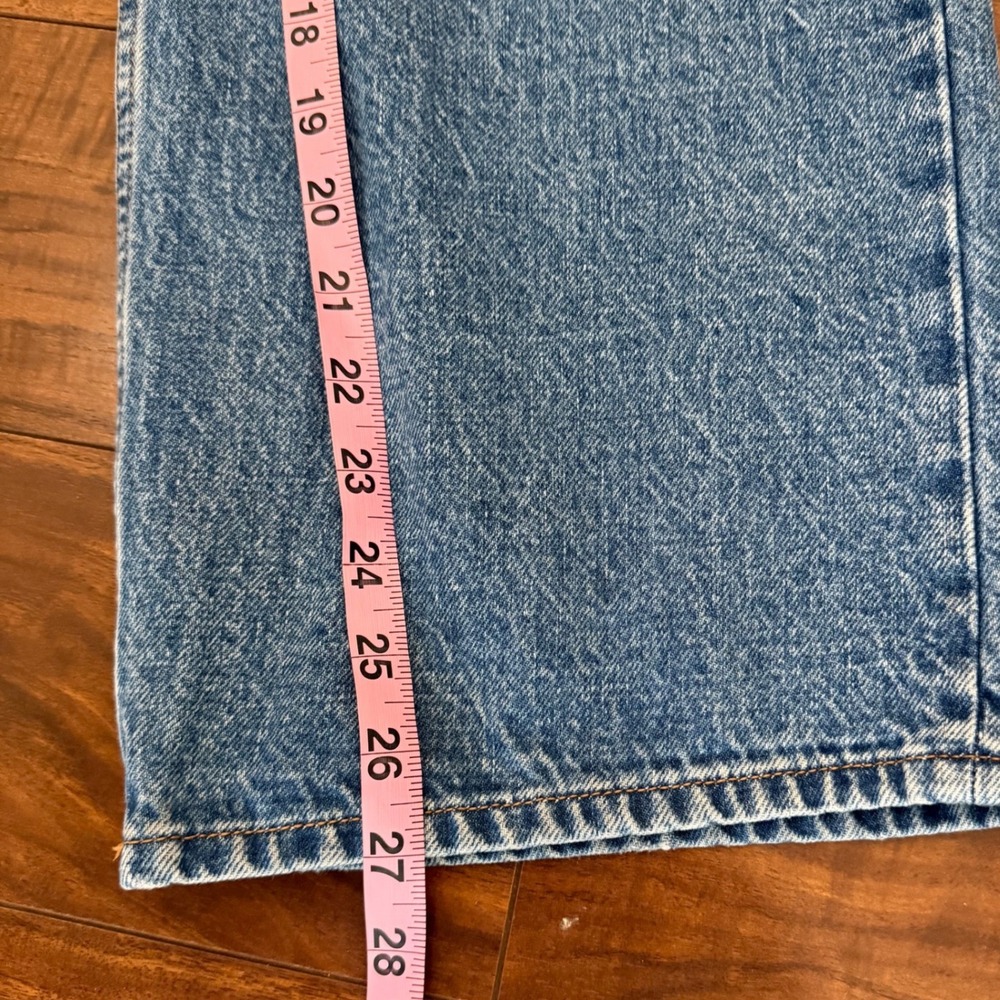 Abercrombie & Fitch The Loose High Rise Jeans Womens 29/8R Curve Love Wide Leg - Picture 9 of 9
